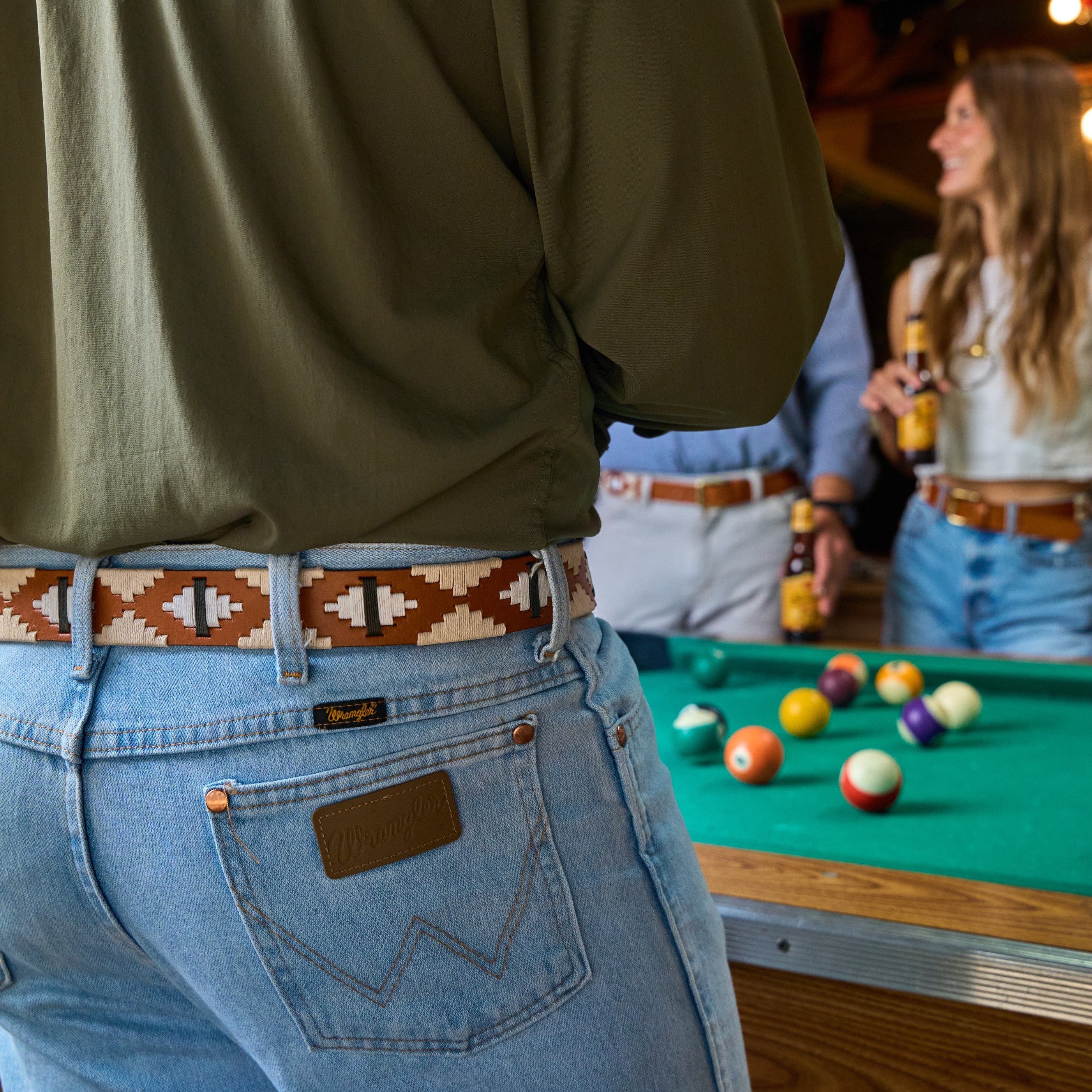 Gruene Hall Belt by Zilker Belts