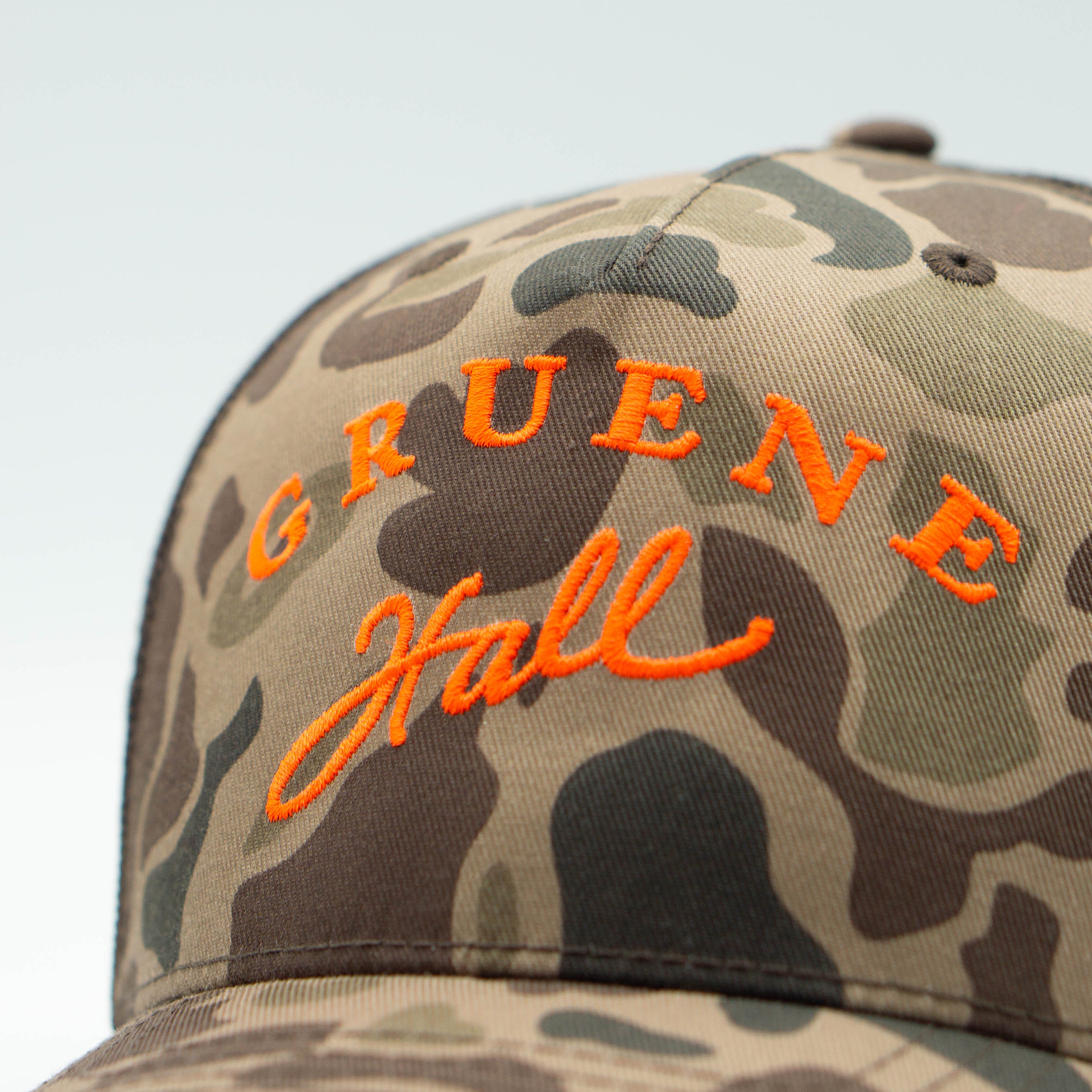 Bark Duck Camo Embroidered Logo Cap #112PFP