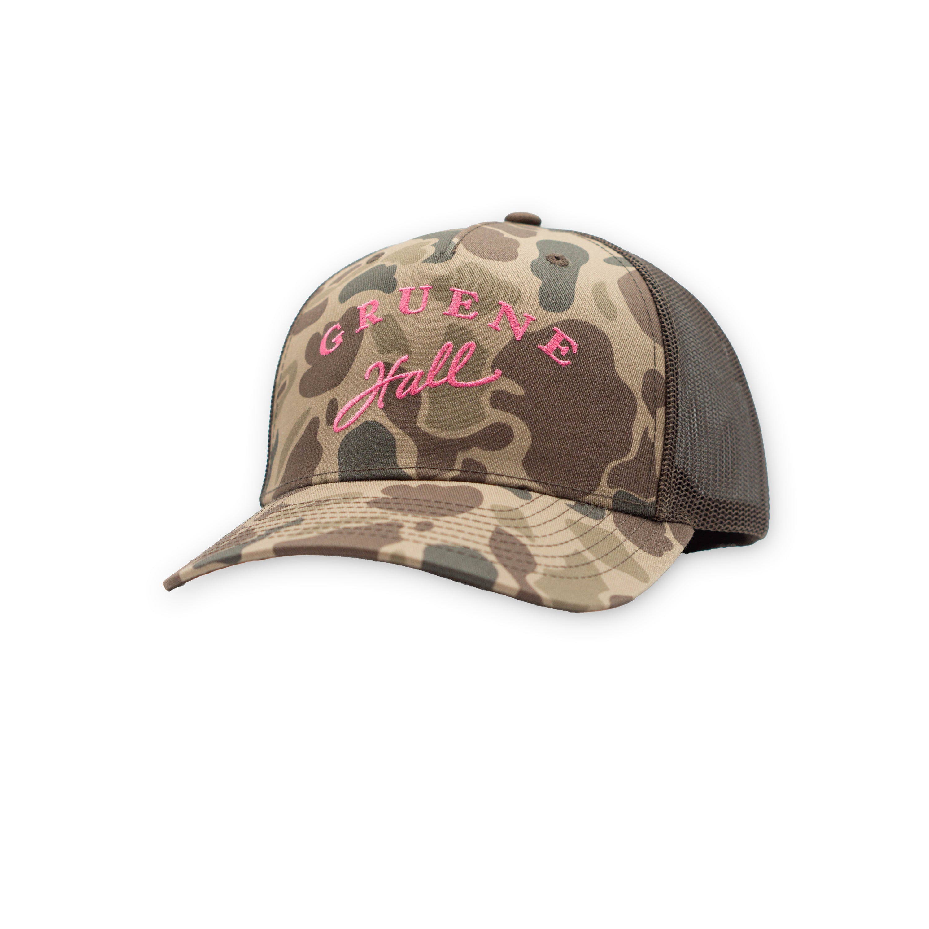 Bark Duck Camo Embroidered Logo Cap #112PFP