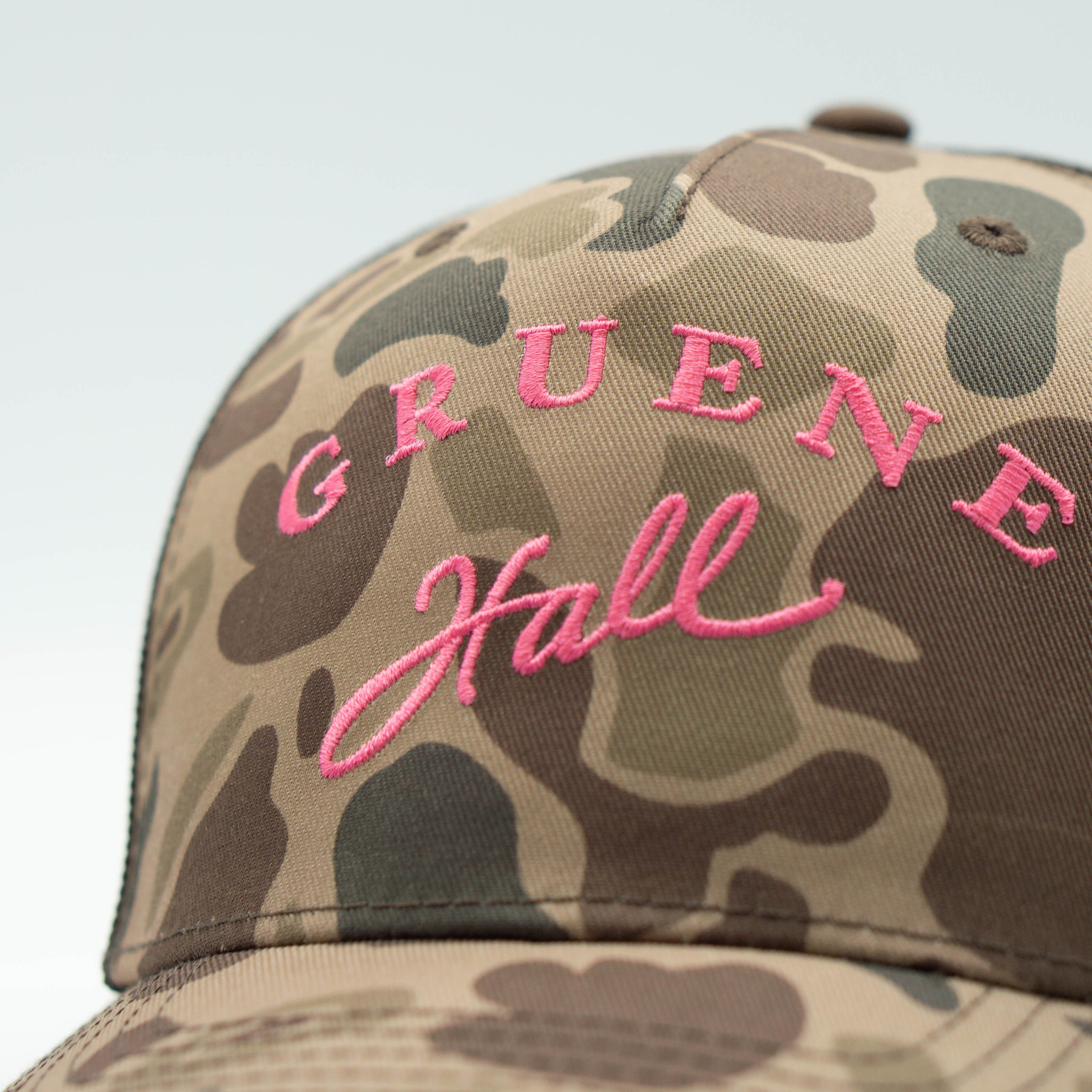 Bark Duck Camo Embroidered Logo Cap #112PFP