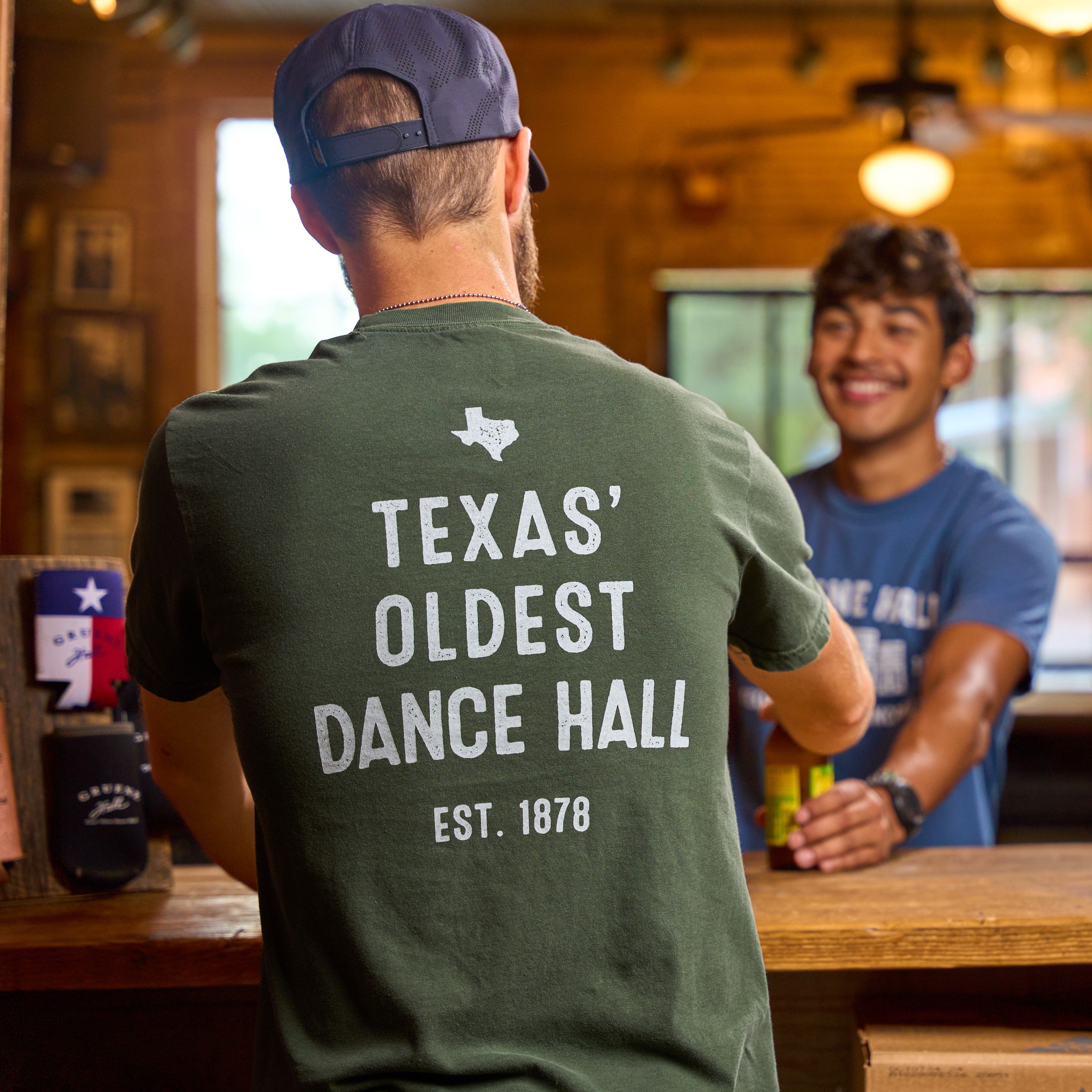 Gruene Hall Texas 1878 Comfort Colors Tee