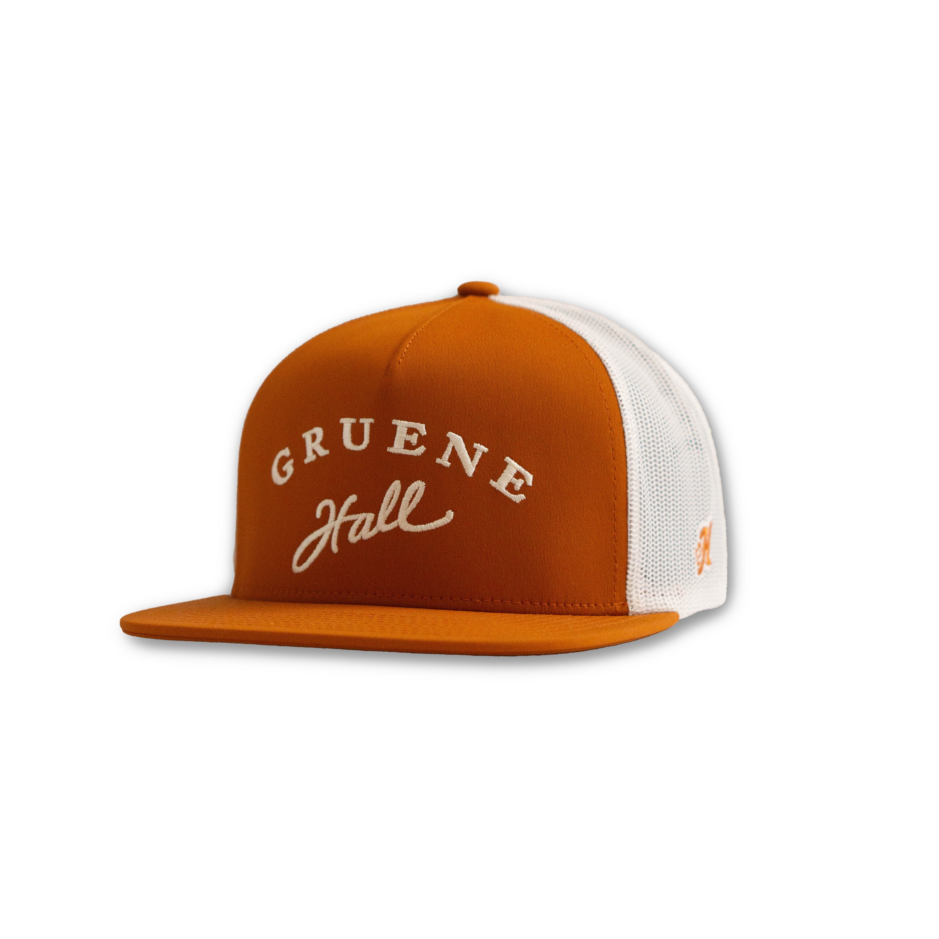 Hooey x Gruene Hall Logo Embroidered Cap #GH2414T-ORWH