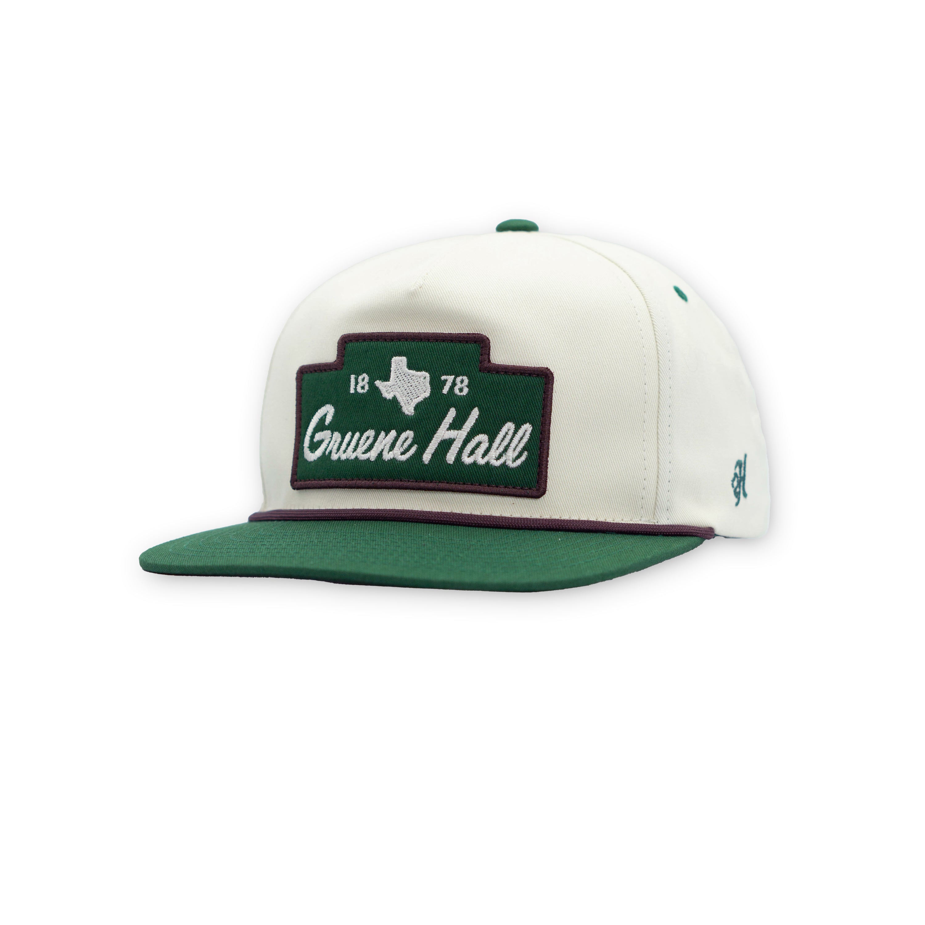 Hooey x Gruene Hall Building Patch Cap #GH2608T-CR