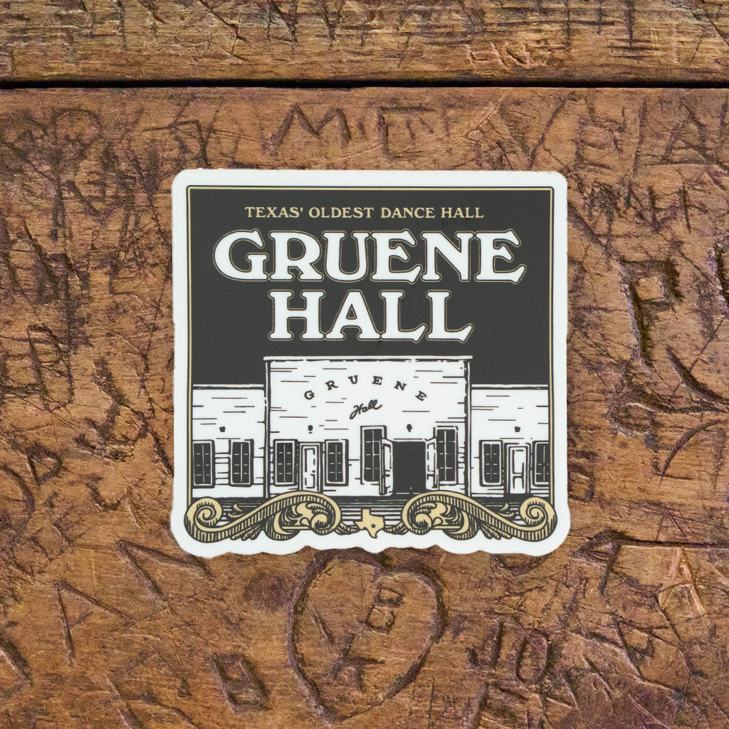 Front Facade Scroll Sticker