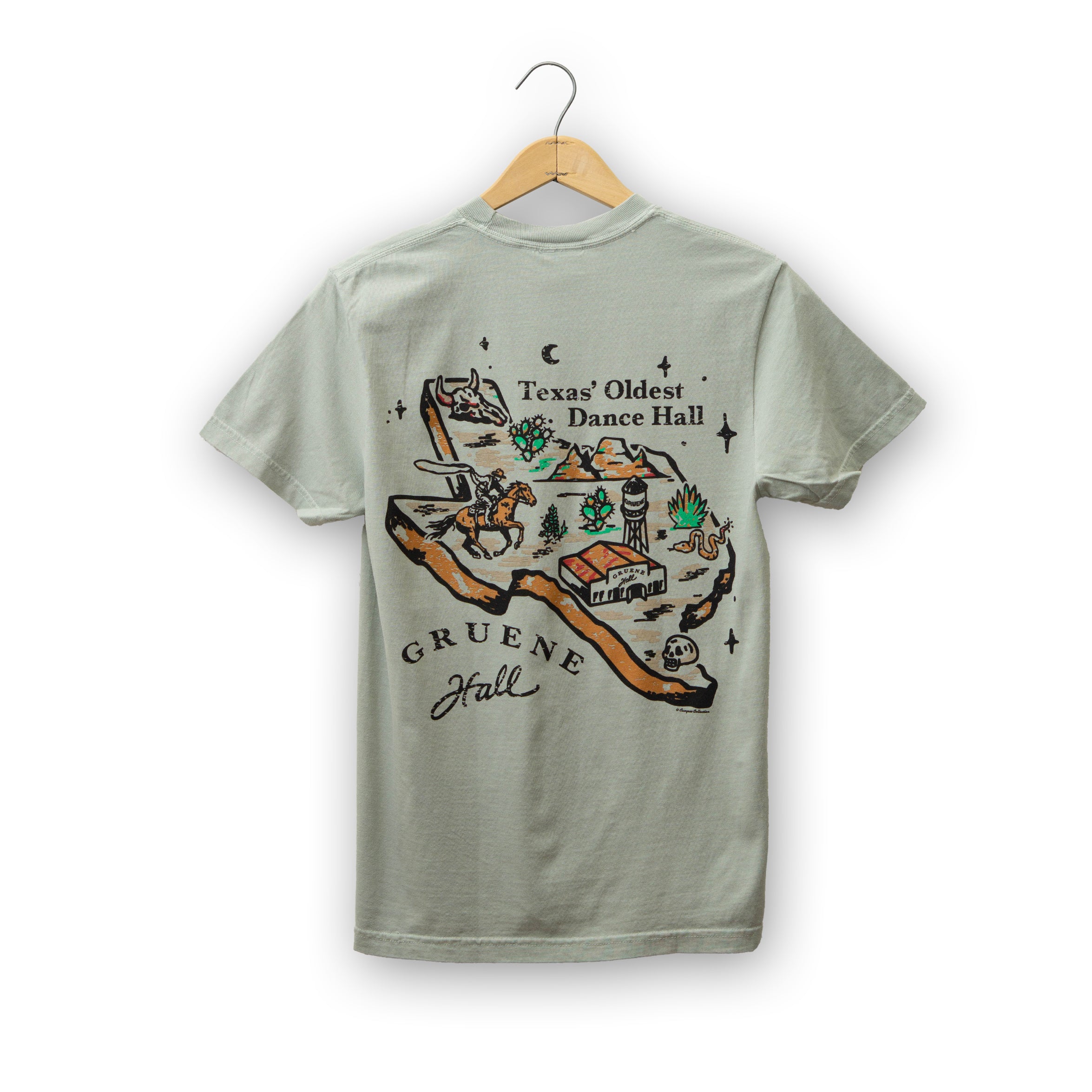 Gruene Landscape Collage Comfort Colors Tee