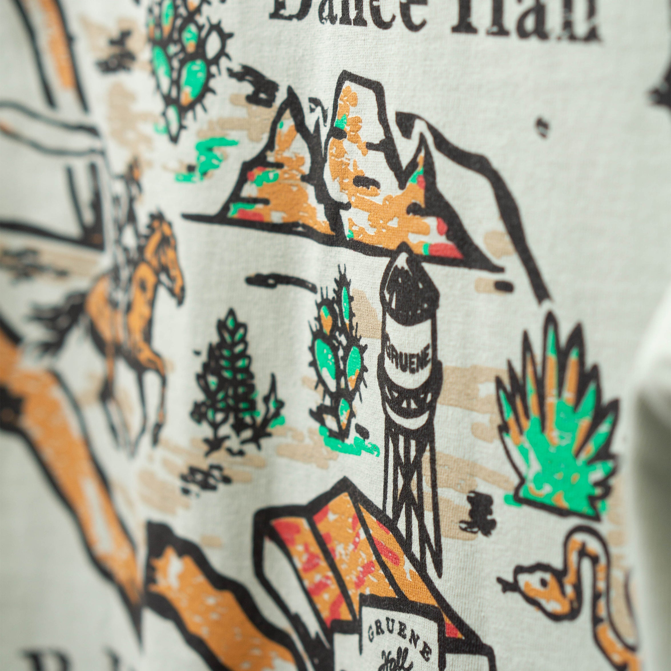 Gruene Landscape Collage Comfort Colors Tee