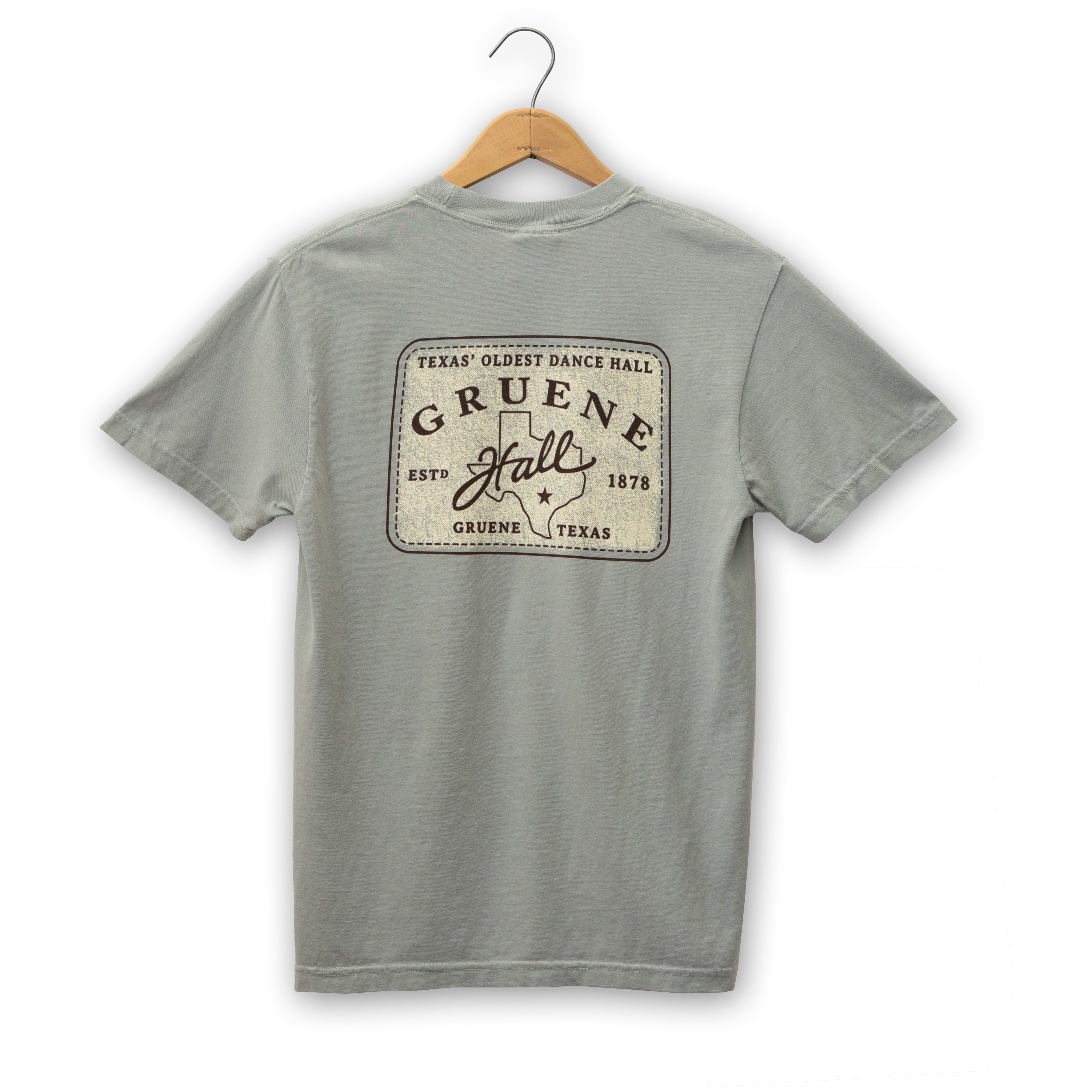 【threetimes】Vintage lettering tee Tシャツ (2 COLORS) Patch Inspired Comfort Colors Tee – Gruene Hall Merch Booth