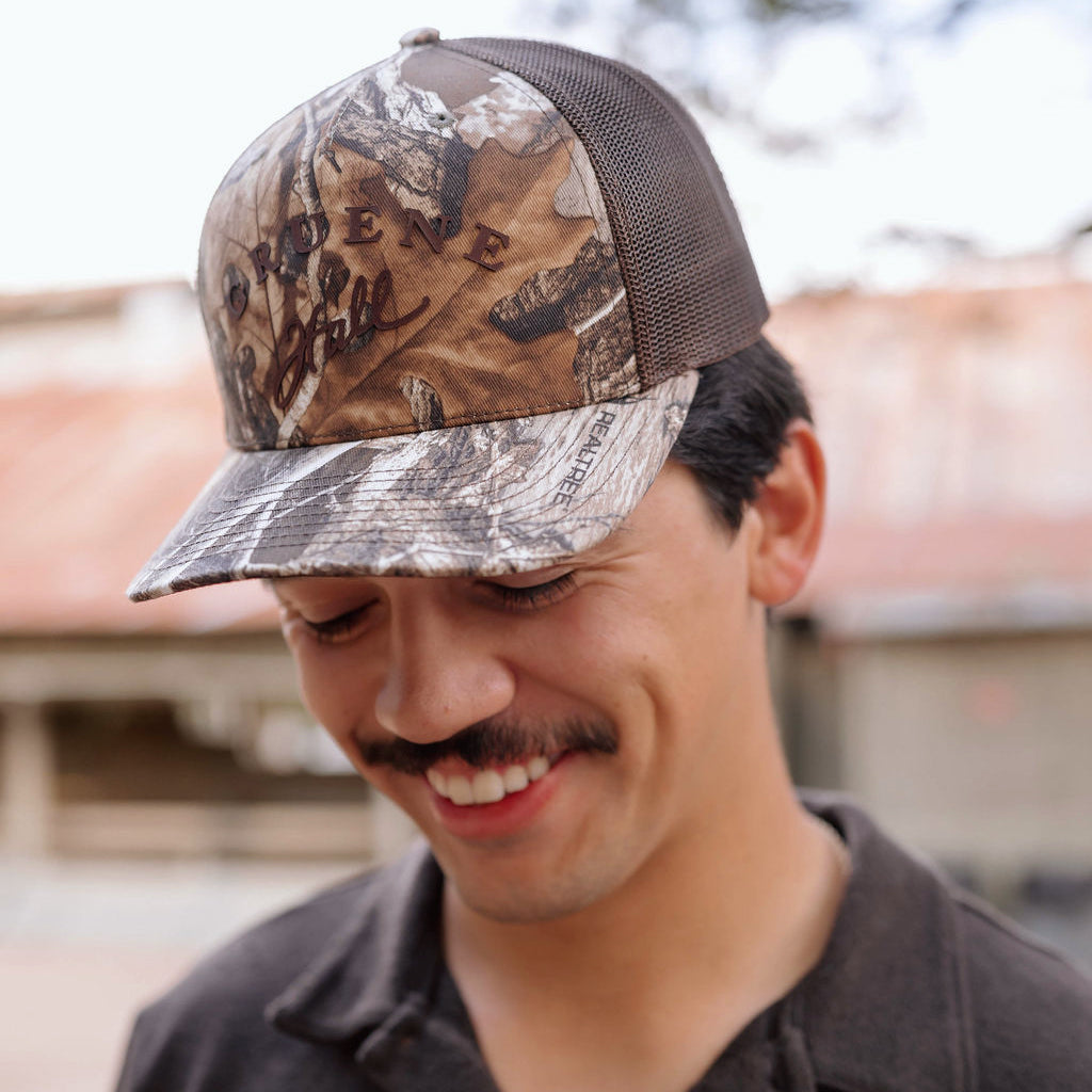 Realtree Camo Silicone Logo Trucker Cap #112PFP