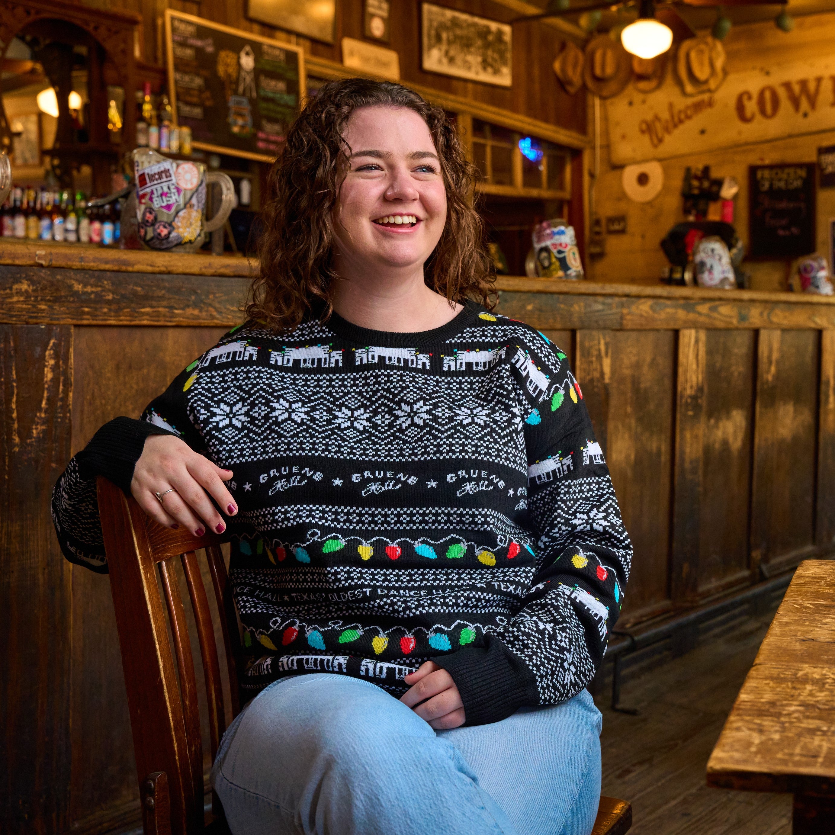 Gruene Hall Tacky Christmas Sweater