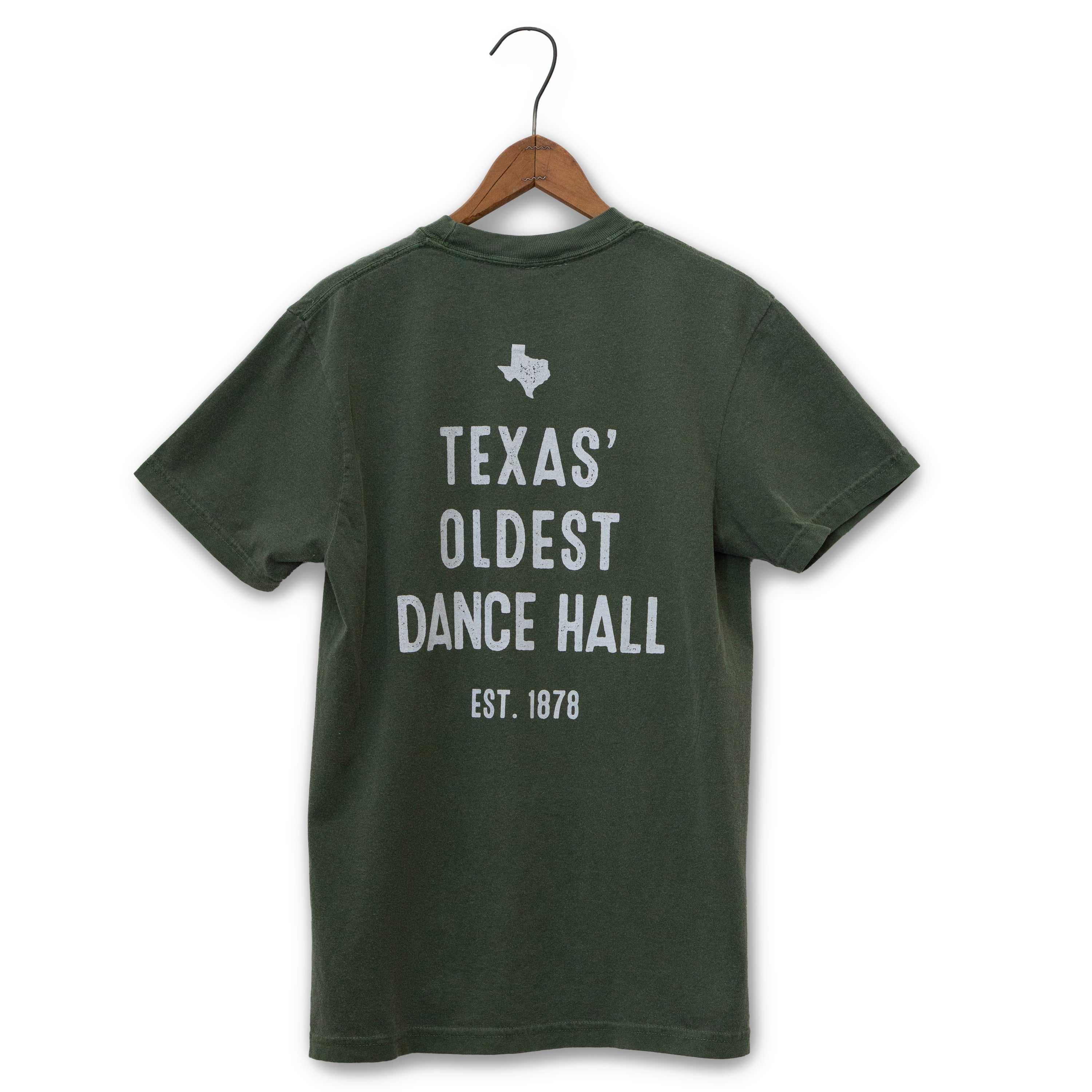 Gruene Hall Texas 1878 Comfort Colors Tee