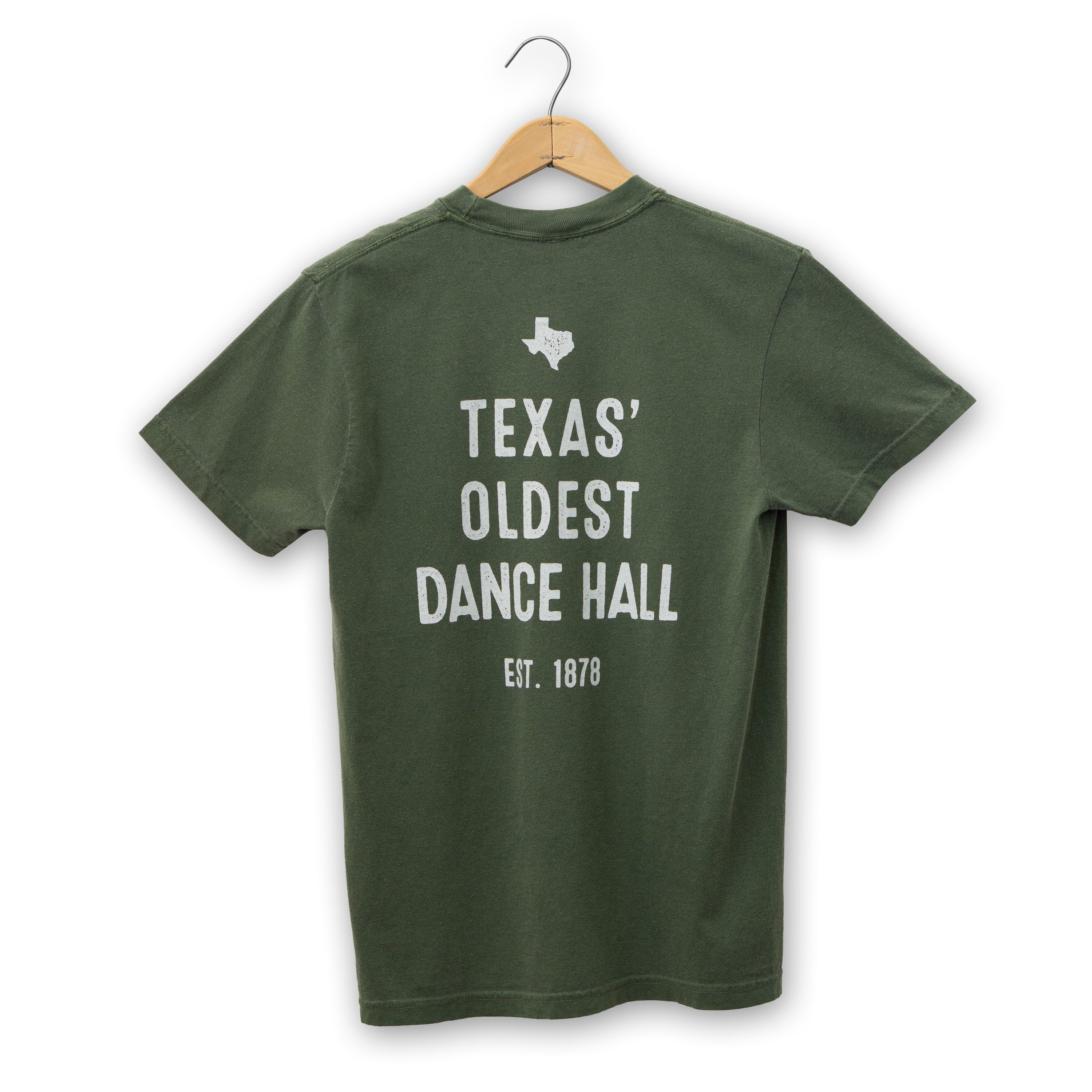 Gruene Hall Texas 1878 Comfort Colors Tee