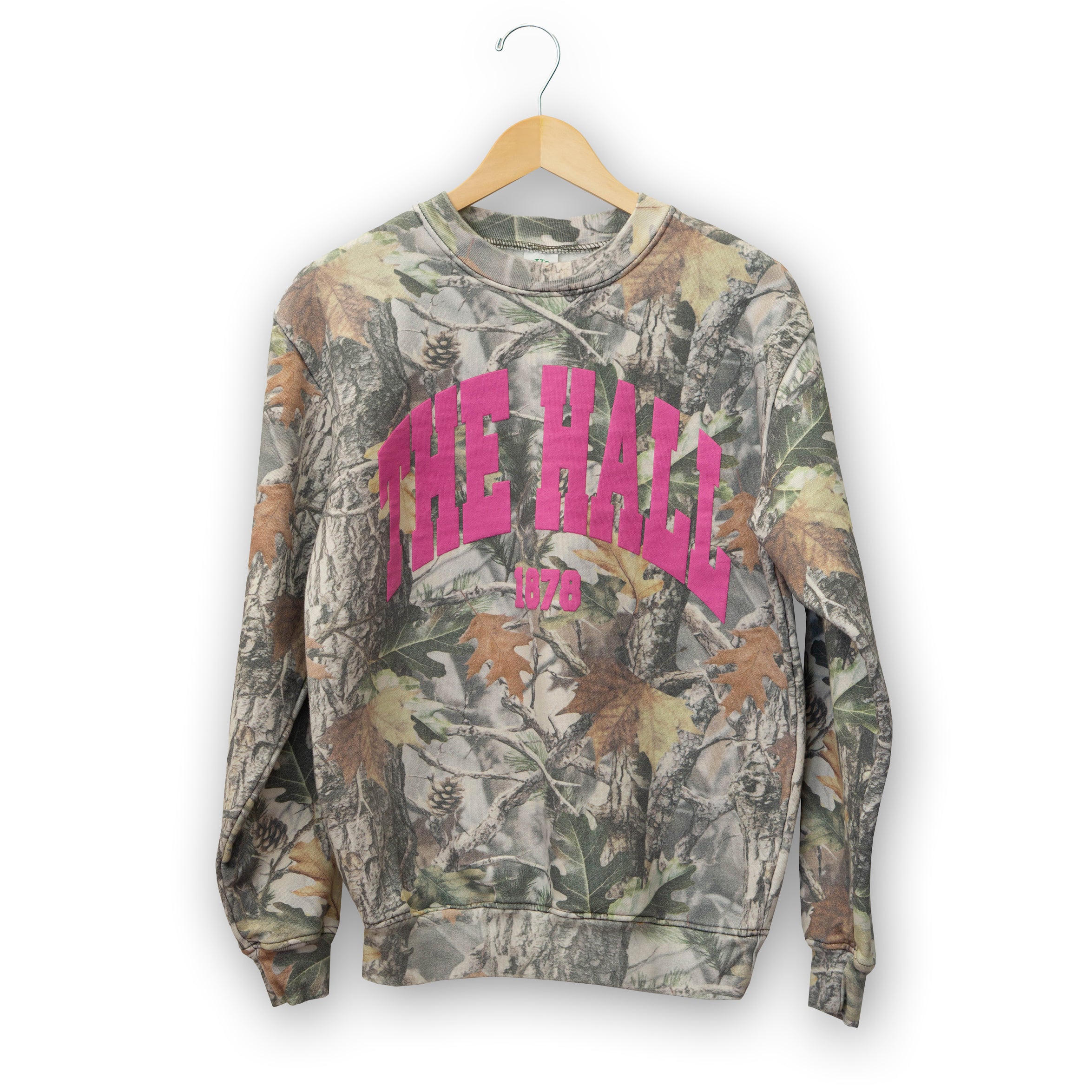 The Hall Vintage Wood Camo Sweatshirt