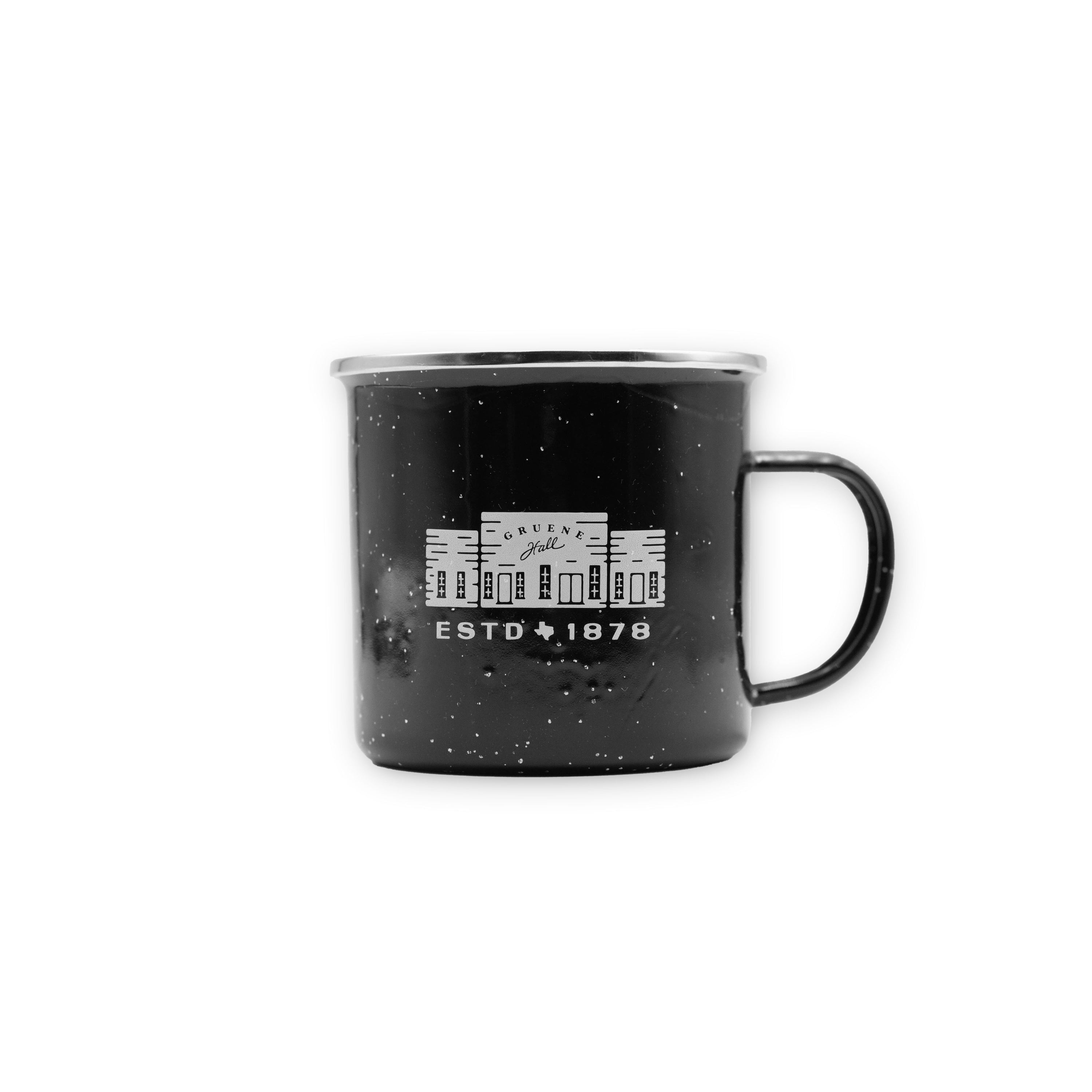 Silhouette Enamel Campfire Mug 16oz