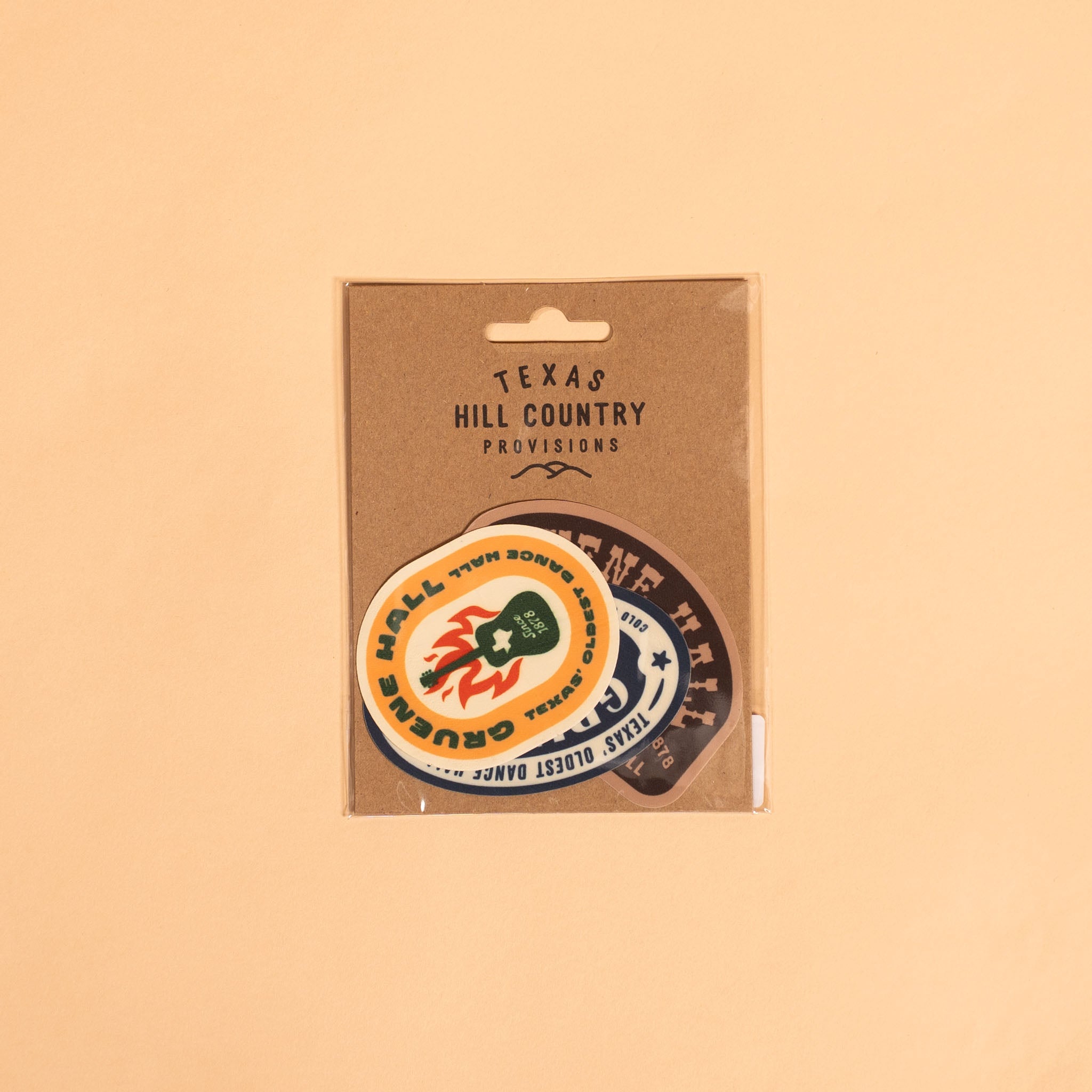 Texas Hill Country Provisions x Gruene Hall Sticker Pack