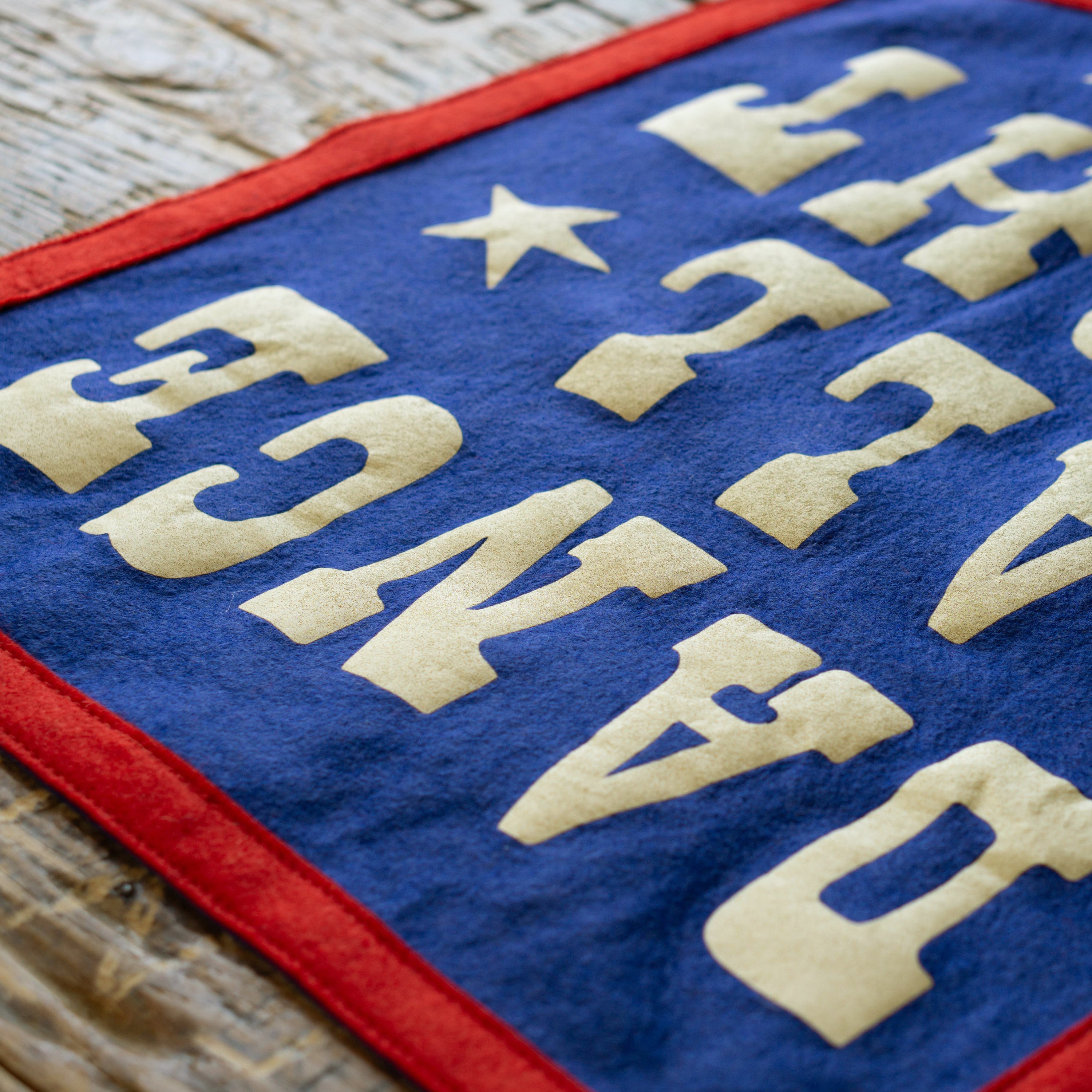 Oxford Pennant x Gruene Hall Dance All Night Camp Flag