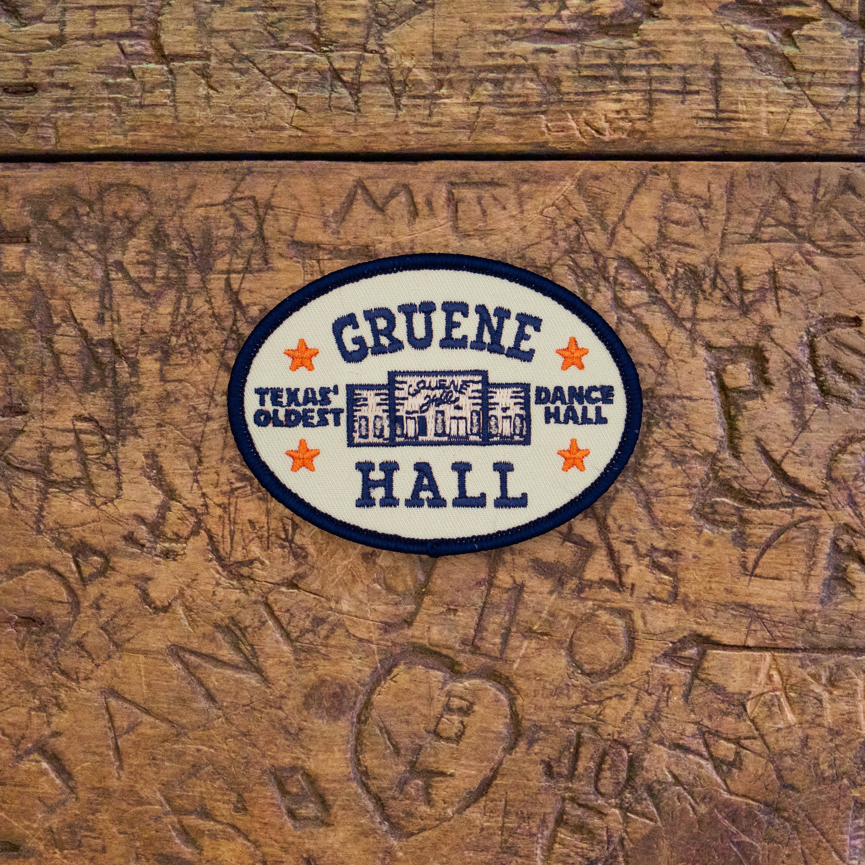 Oxford Pennant x Gruene Hall Oval Patch