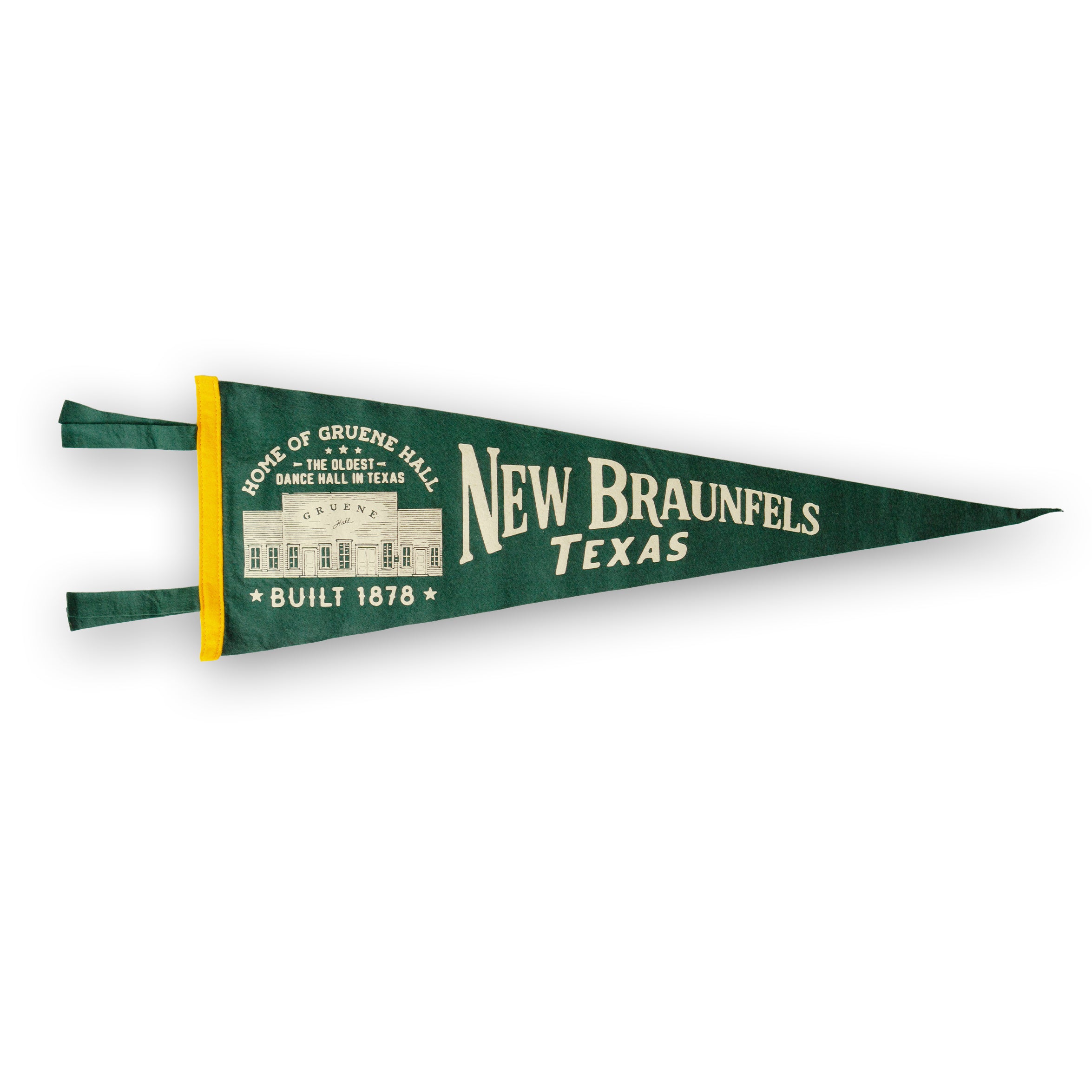 Oxford Pennant x Gruene Hall Home Lg Pennant