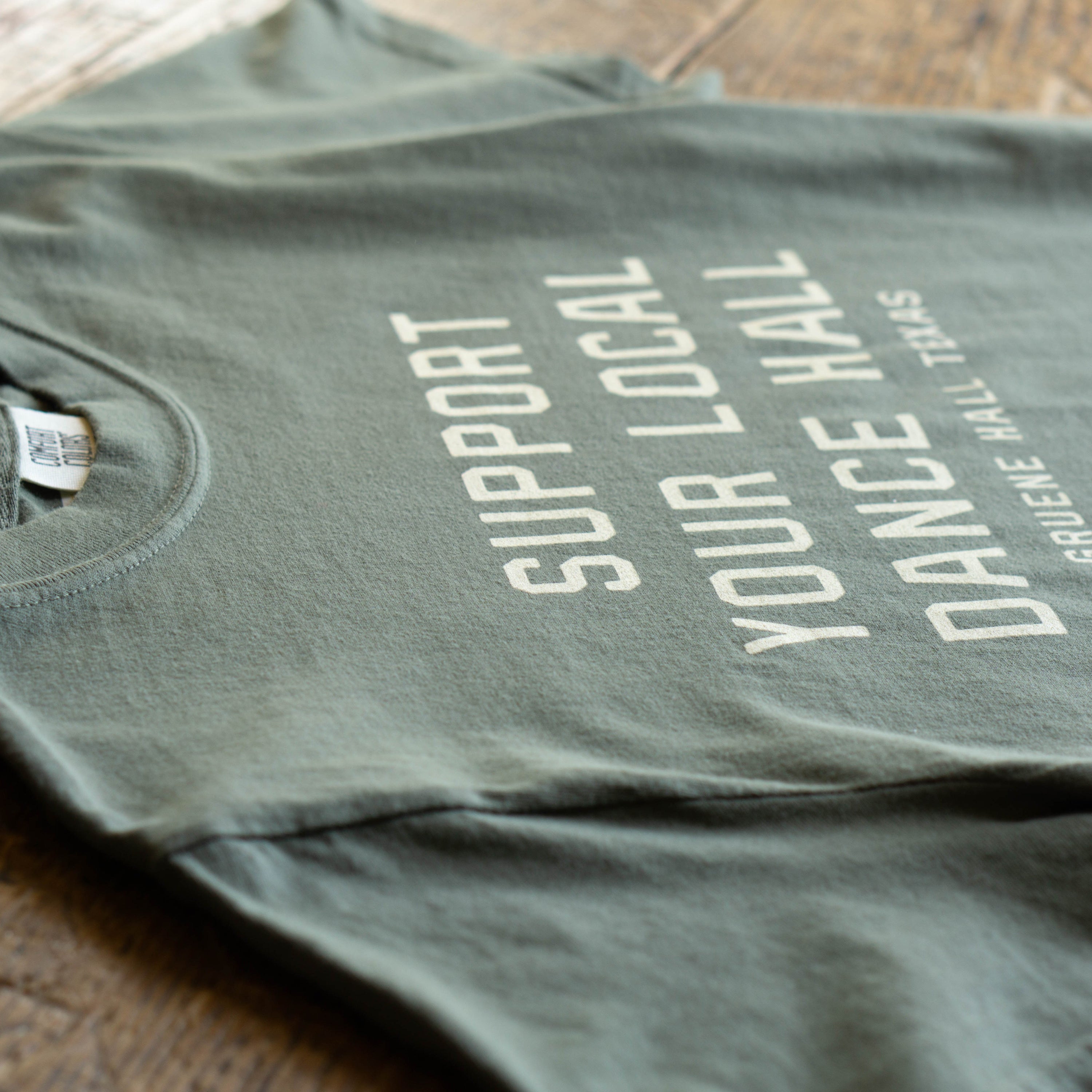 Oxford Pennant x Gruene Hall Support Your Local Dance Hall Tee