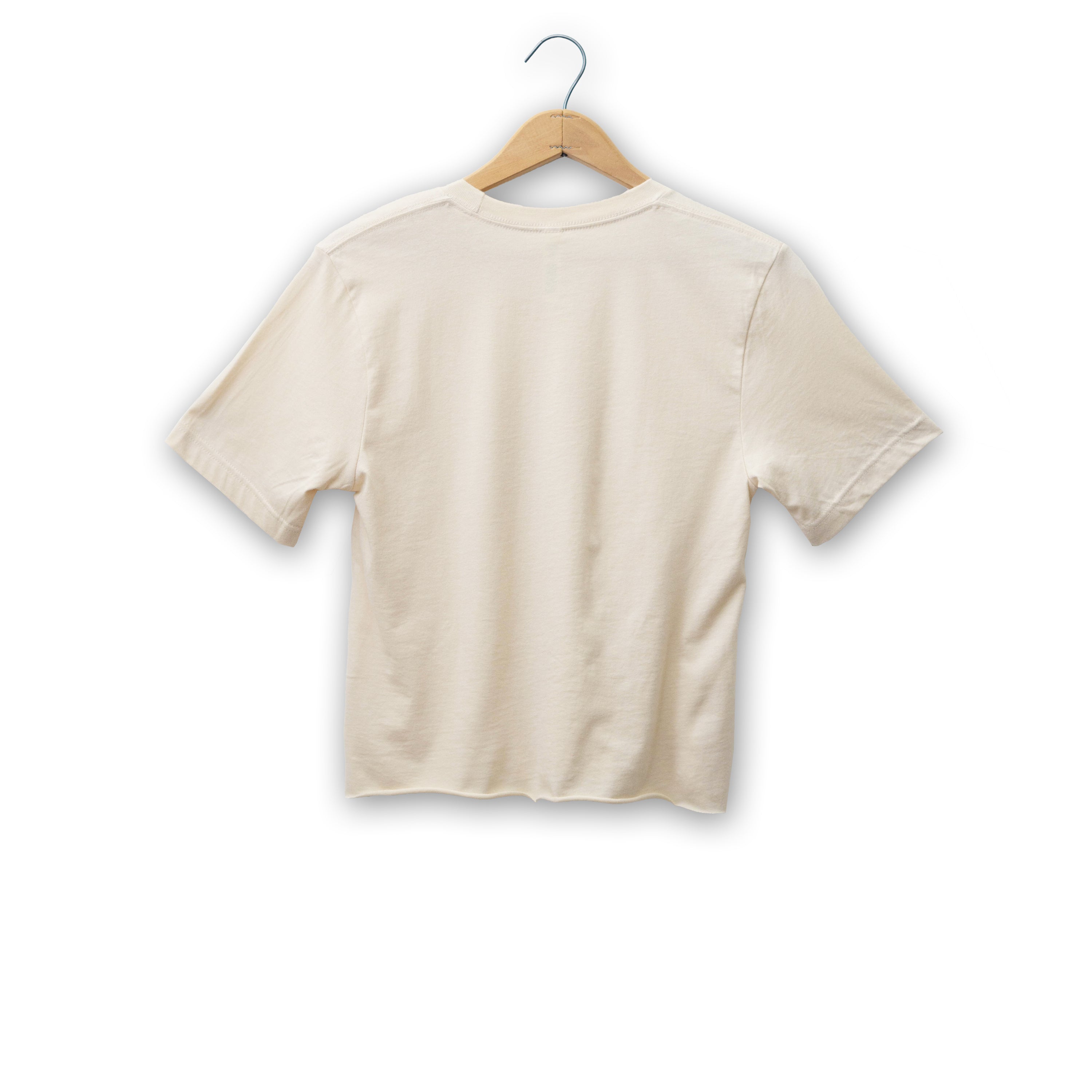 Rope Script Cropped Tee