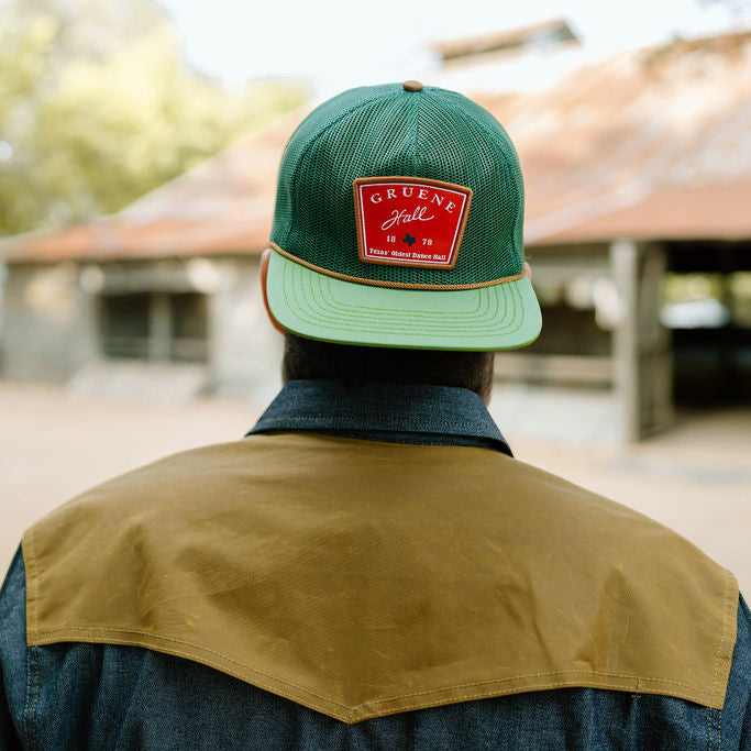 Staunch x Gruene Hall Logo Patch Full Mesh Cap