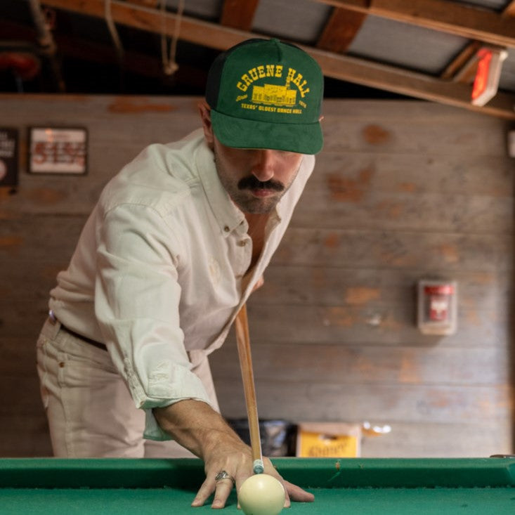 Texas Hill Country Provisions x Gruene Hall Cedar Chopper Cap