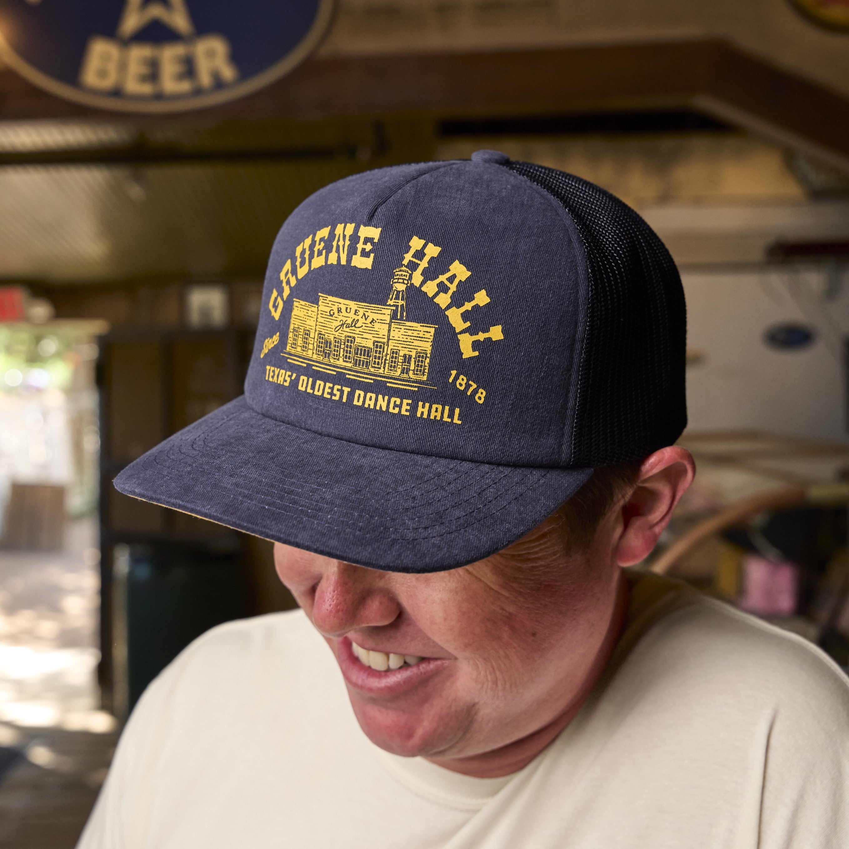 THCP x Gruene Hall Honky Tonk Cedar Chopper Cap