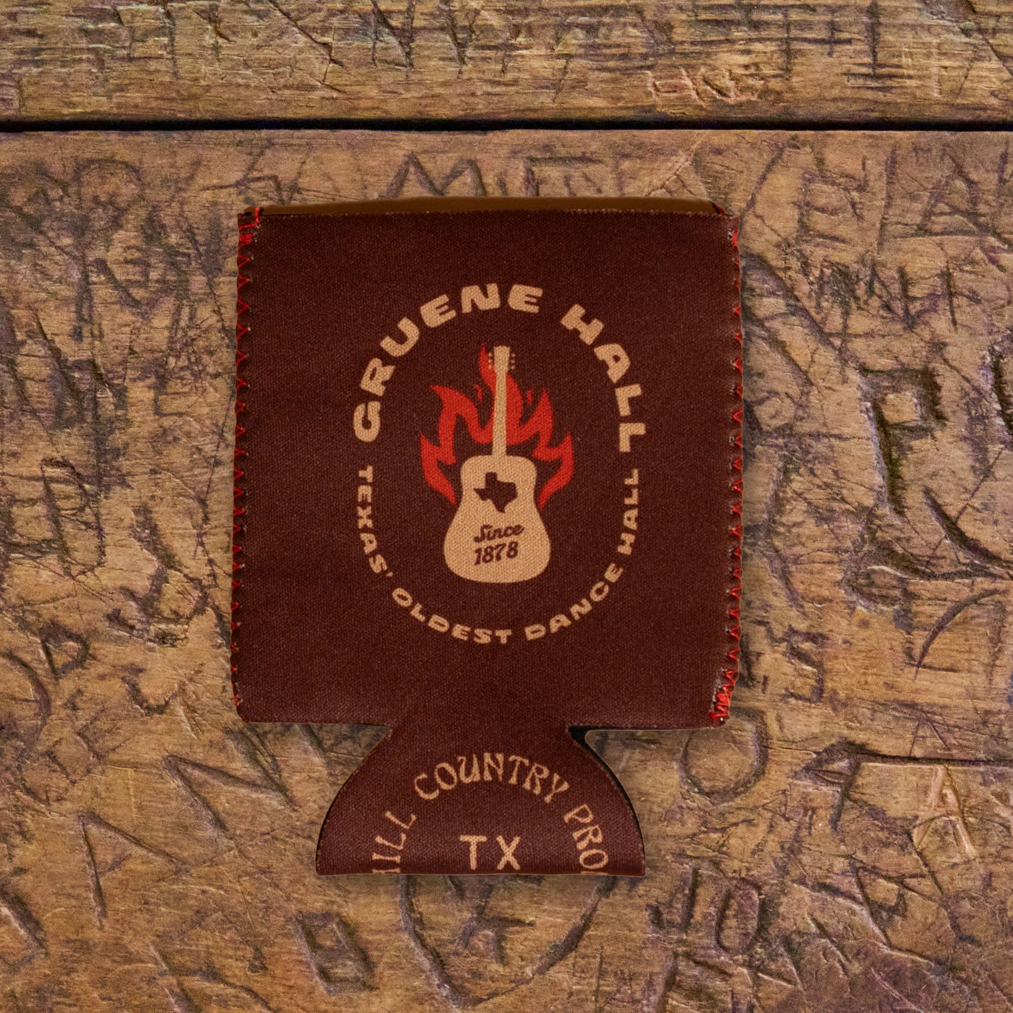 Texas Hill Country Provisions x Gruene Hall Hot Licks Koozie