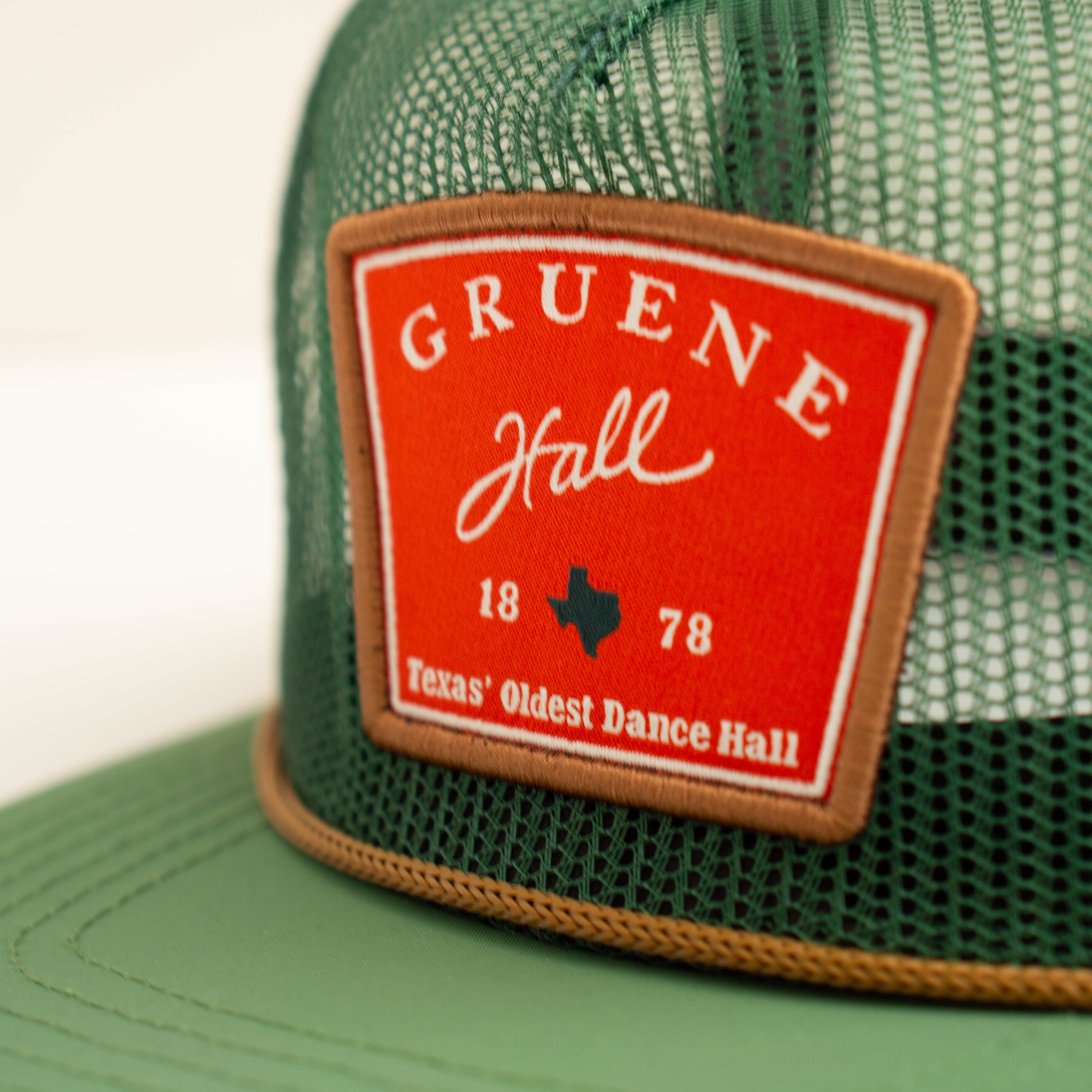 Staunch x Gruene Hall Logo Patch Full Mesh Cap