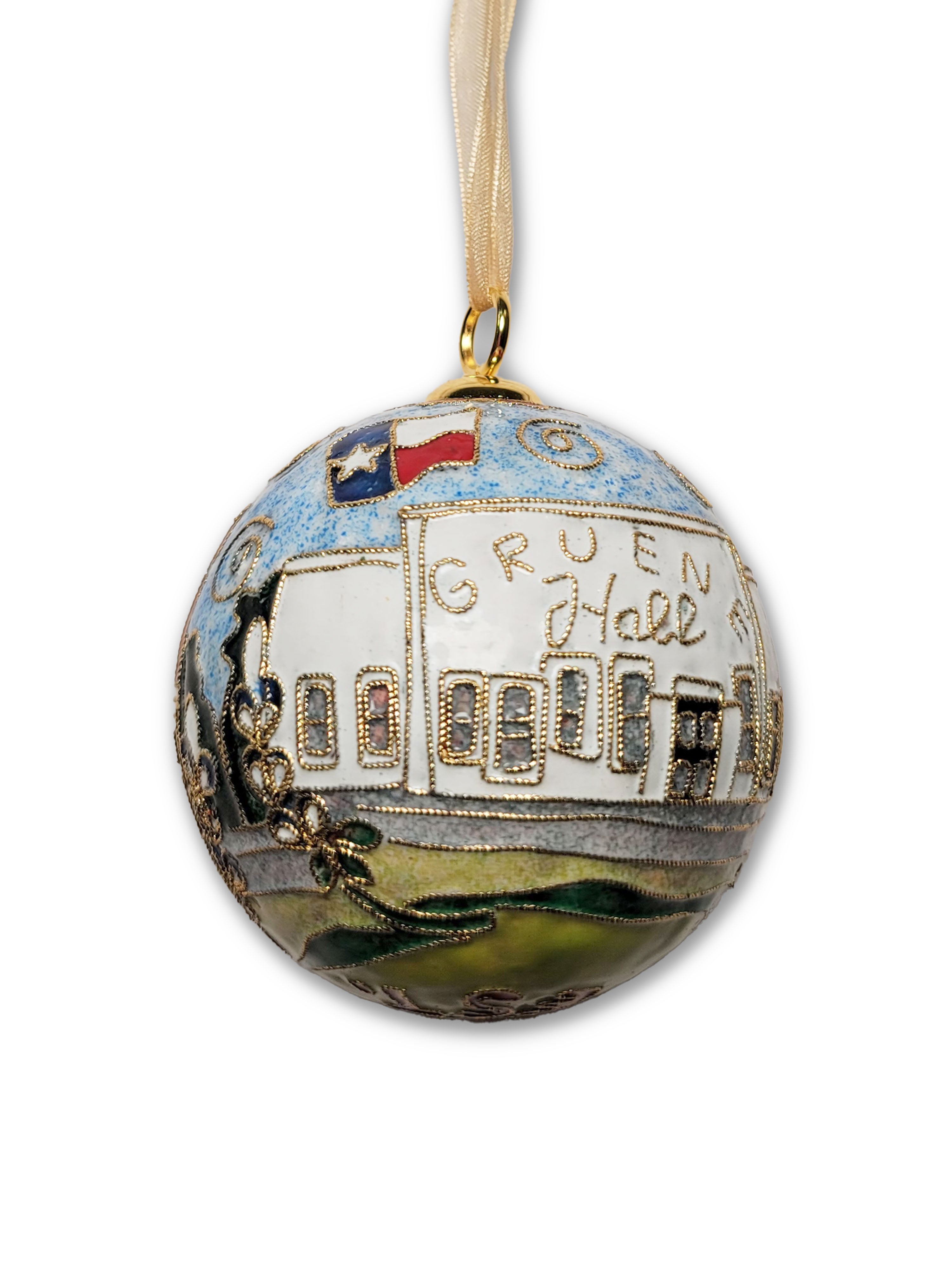 Gold Gruene Cloisonné Ornament